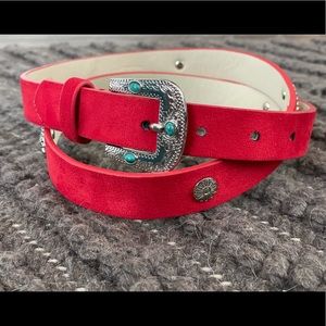 Buckle brand western Belt